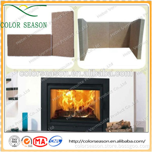 Colorseason Fireplace Vermiculite Board used as Fireproof